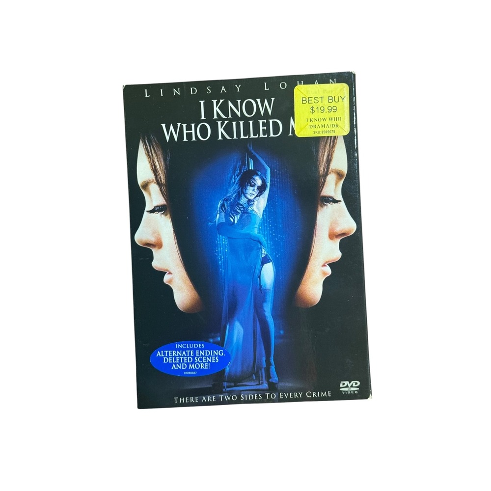 Sony I Know Who Killed‎ Me DVD Lindsey Lohan Y2K
